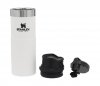 Kubek termiczny Stanley 470 ml TRIGGER ACTION TRAVEL MUG biały